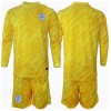 England Torwart Auswärtstrikot EM 2024 Langarm (+ kurze hosen)